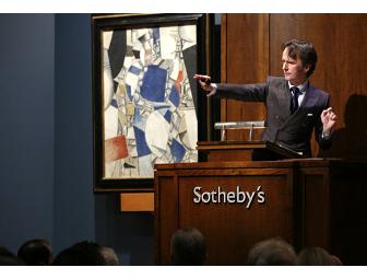CHRISTIE'S and SOTHEBY'S Private Preview of Contemporary Auctions