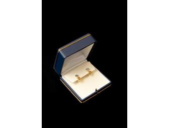 HAMMERMAN Topaz and Golden Citrine Earrings