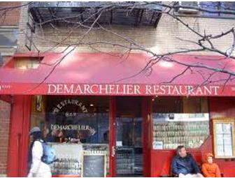 Dinner for 2 at DEMARCHELIER RESTAURANT