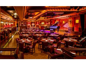 Complimentary Admission for 2 and $50 Worth of Food and Beverage at 54 BELOW