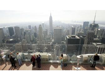 4 Tickets to Top of the Rock Observation Deck at Rockefeller Center