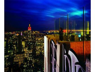 4 Tickets to Top of the Rock Observation Deck at Rockefeller Center