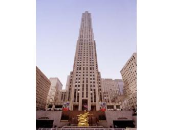 4 Tickets to Top of the Rock Observation Deck at Rockefeller Center