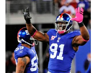 NEW YORK GIANTS Tickets, Parking Pass, and Chase Club Access-2013 Season