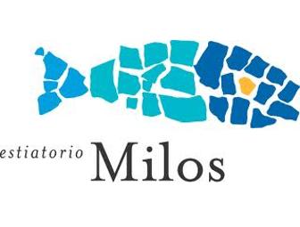 Lunch for 4 at Milos w/ Director Scott Ellis and 4 Matinee Tickets to ...TOM DURNIN