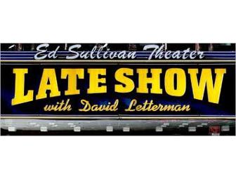 David Letterman Gift Bag