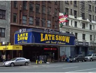 David Letterman Gift Bag