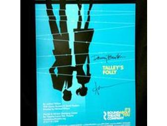 TALLEY'S FOLLY Signed Poster and Playbill