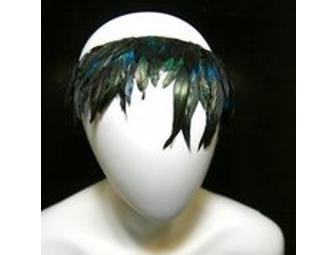 One-of-a-Kind Feather Headpiece created by Ashley Lloyd