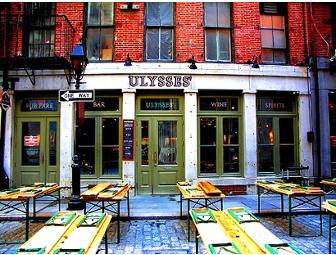 Guinness and Oysters Party for 8 at Ulysses' Folk House