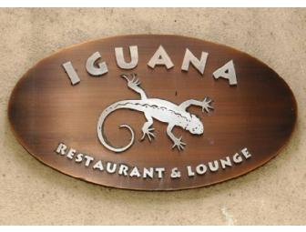 Dinner for 2 at Iguana Restaurant