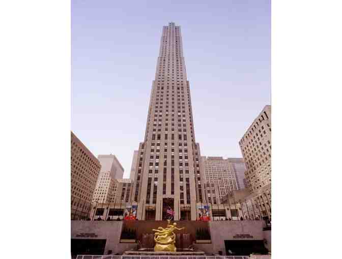 2 Tickets to Top of the Rock Observation Deck at Rockefeller Center