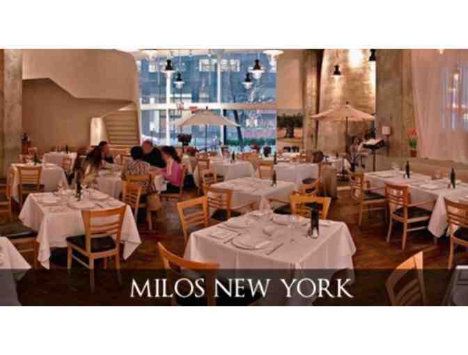4 Tickets to JUST JIM DALE and Lunch for 4 at MILOS with JIM DALE