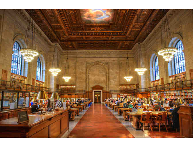 A Private Guided Tour for 8 People of THE NEW YORK PUBLIC LIBRARY