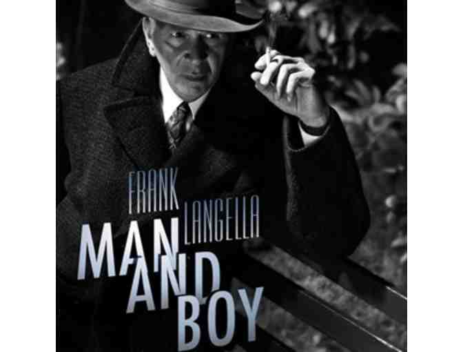 MAN AND BOY Signed Poster featuring FRANK LANGELLA and ADAM DRIVER