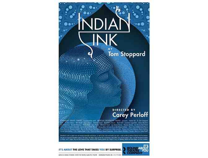 INDIAN INK Signed Poster and Playbill