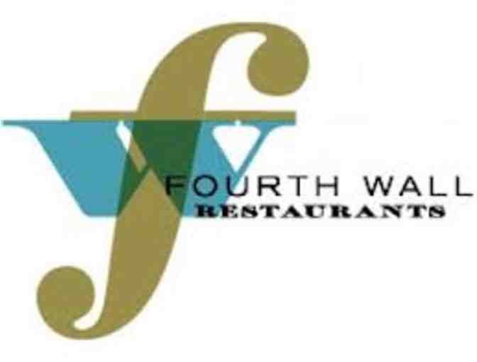 $500 Gift Certificate to FOURTH WALL Restaurants