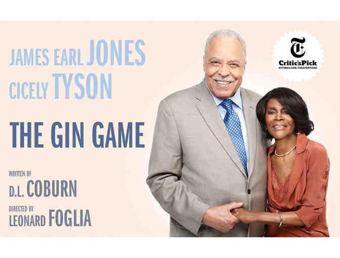 2 Tickets to THE GIN GAME - Photo 1