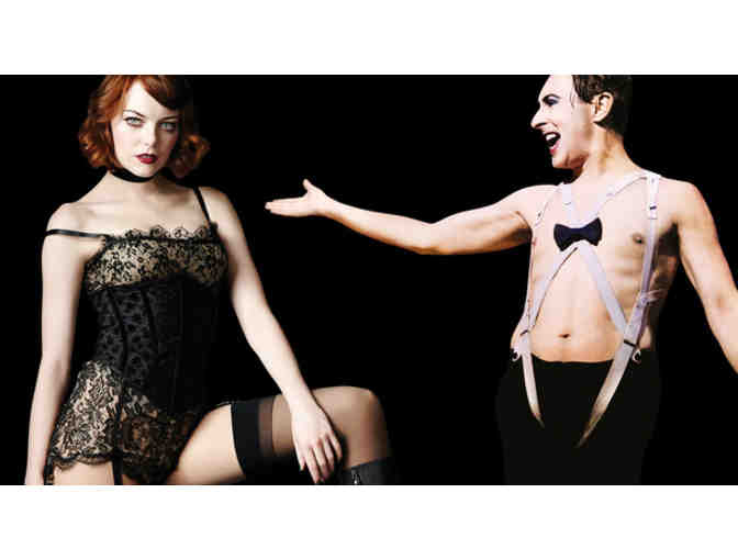 CABARET Signed Production Still featuring EMMA STONE and ALAN CUMMING
