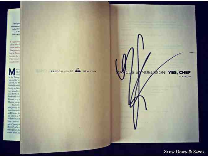 An Autographed Copy of YES CHEF by MARCUS SAMUELSSON