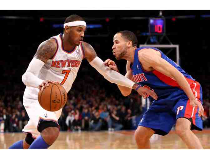 4 Tickets to New York Knicks vs Detroit Pistons on March 5, 2016