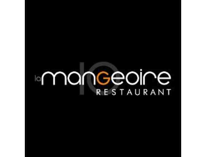 Dinner for 4 at LA MANGEOIRE