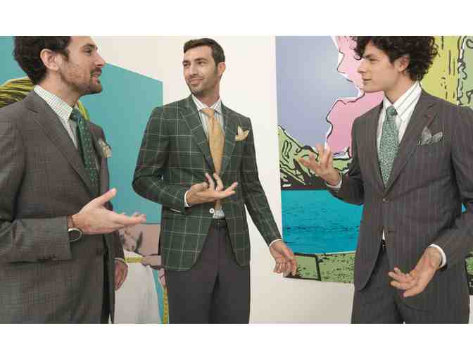 VIP Experience // Made to Measure Suit by ISAIA with an in-home fitting