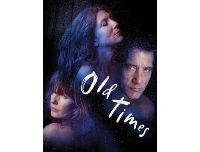 OLD TIMES Signed Playbill and Poster