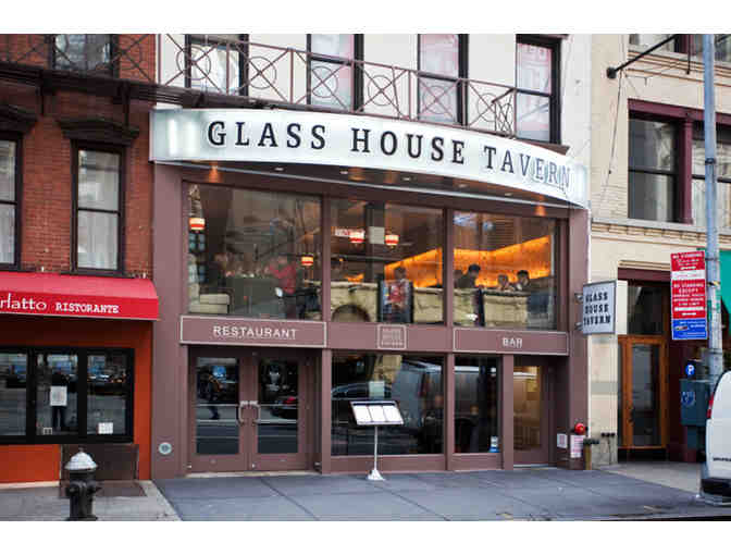 Dinner and Drinks for 2 at GLASS HOUSE TAVERN