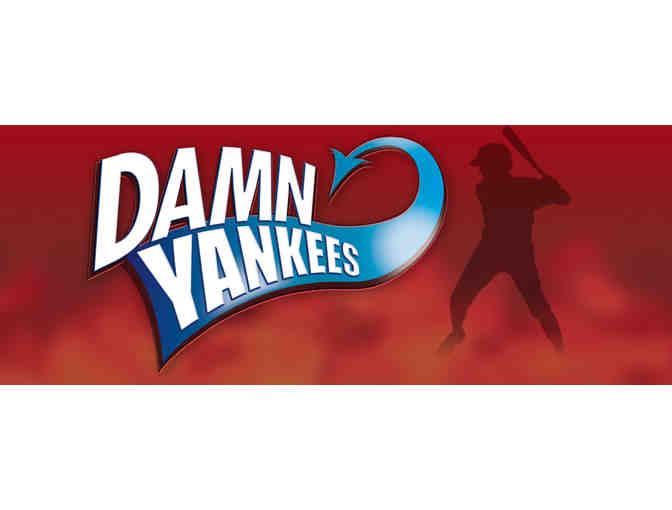 Autographed poster from Damn Yankees featuring Whoopi Goldberg