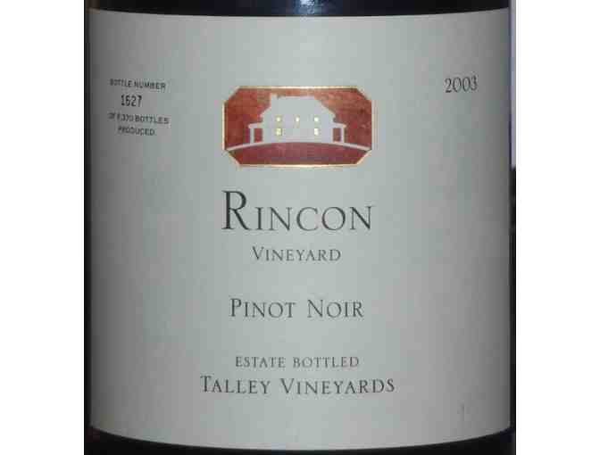 3 Bottles of Talley Vineyard, Rincon Vineyard Pinot Noir, Arroyo Grande Valley