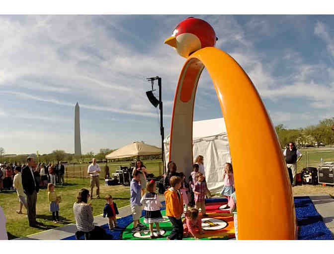 Interactive Angry Birds Game Structure Used in White House Easter Egg Roll