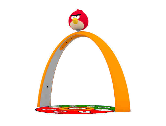 Interactive Angry Birds Game Structure Used in White House Easter Egg Roll