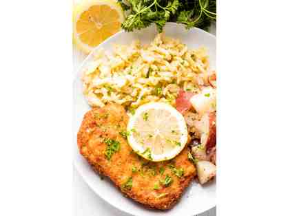 Schnitzel Dinner for Six