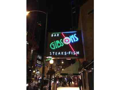 World Class Dining at Gibson's Steakhouse
