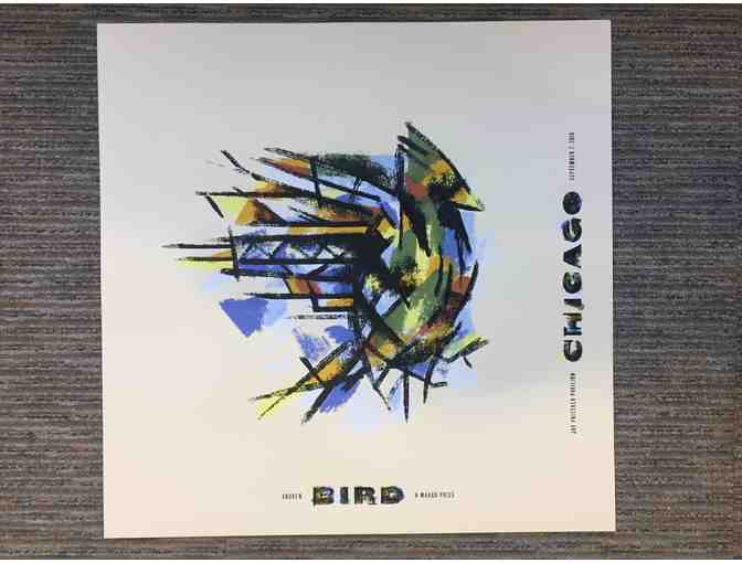 24x24 silkscreen poster for Andrew Bird - Photo 1