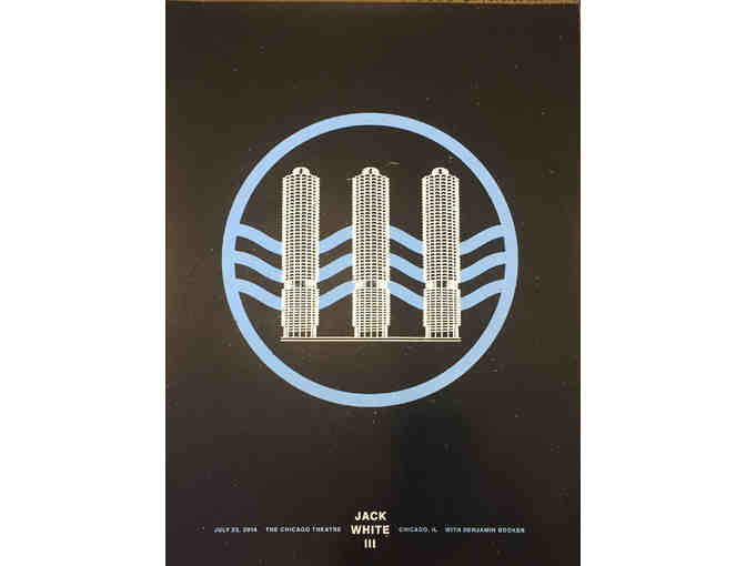 18x24 silkscreen poster for Jack White - Photo 1