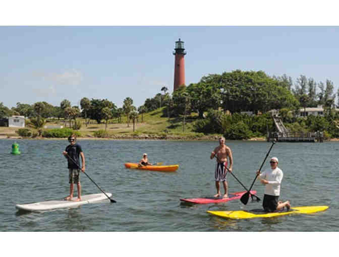 Adventure Times Kayaks - A Stand Up Paddleboard (SUP) Half- Day Rental for Two (2) People