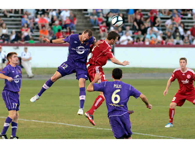 Orlando City Soccer Club - A Team Autographed Soccer Ball and Goodies