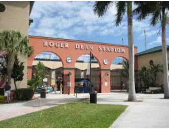 Roger Dean Stadium - Four (4) seats to a Minor League Game