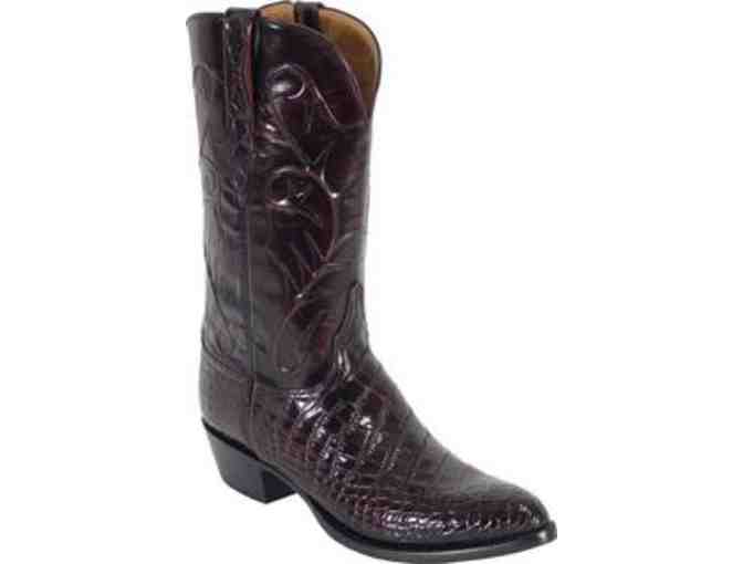Kickin' It Up in Luxury -  $1, 000 Lucchese Cowboy Boots Gift Certificate