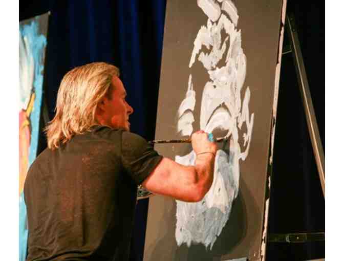 Steve Jobs Portrait - Original Oil on Canvas by Erik Wahl