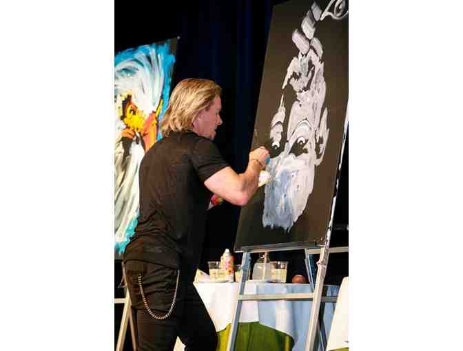 Steve Jobs Portrait - Original Oil on Canvas by Erik Wahl