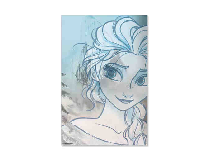 Frozen - Anna Poster -Signed By Director Chris Buck - Photo 1