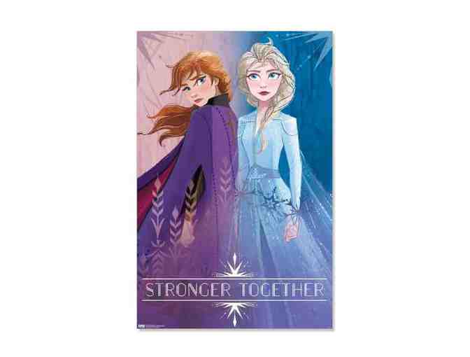 Frozen - Sisters Poster -Signed by Director Chris Buck - Photo 1