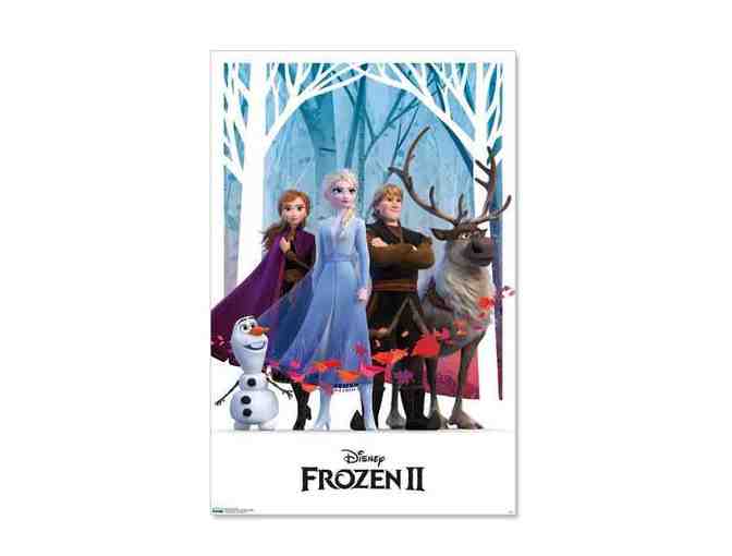 Frozen II - Group Poster -Signed by Director Chris Buck - Photo 1