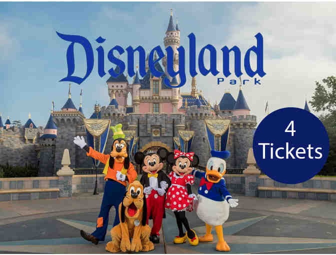 Four tickets to Disneyland Park, California - Photo 1