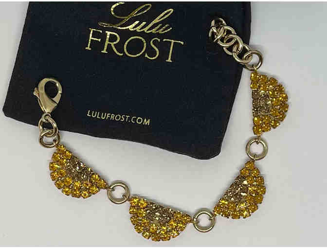 Lulu Frost Yellow Jeweled Bracelet - Photo 1