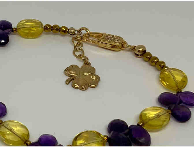 "Lucky Lakers" Bracelet by Lori Hartwell - Photo 3