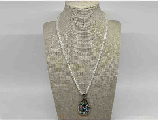 Moonstone and Sterling Silver Pendant by Lori Hartwell - Photo 2